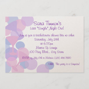 Martini Bubbles Invitation
