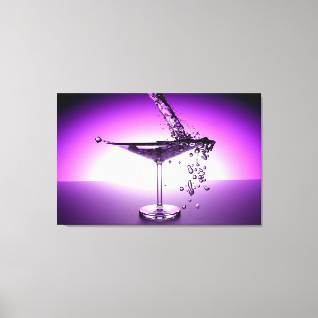 Martini Canvas Print (Front)