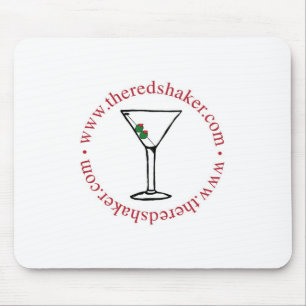 Martini Circle Mousepad