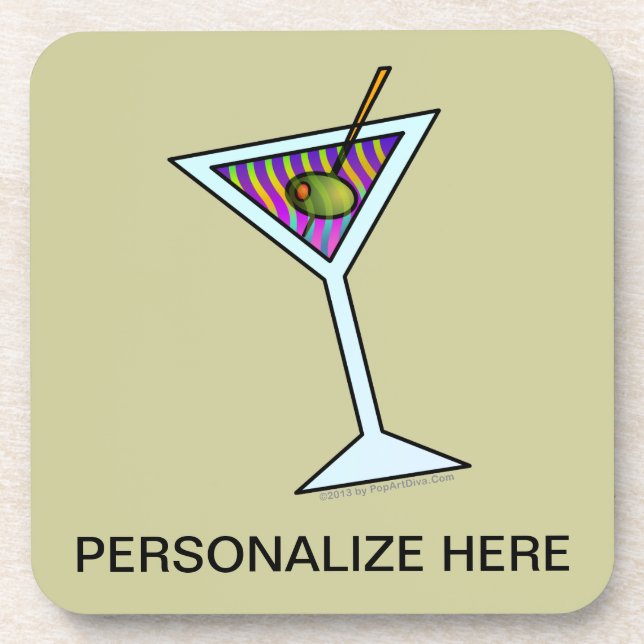 MARTINI COASTER SETS (Front)