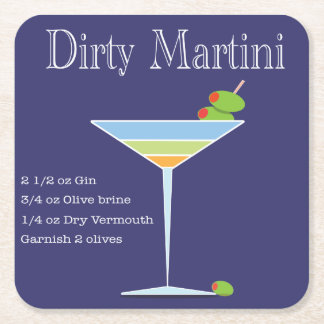 Martini Coasters