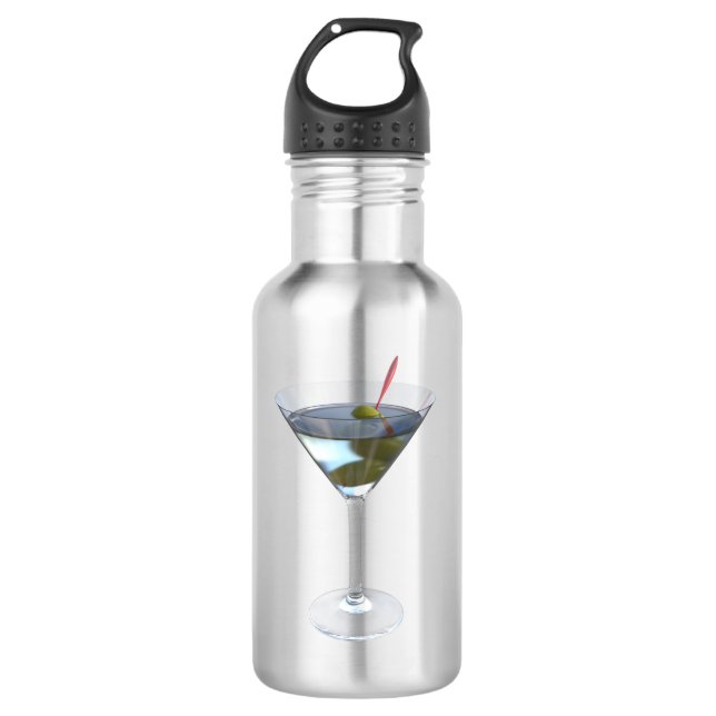 Martini Cocktail 710 Ml Water Bottle (Front)