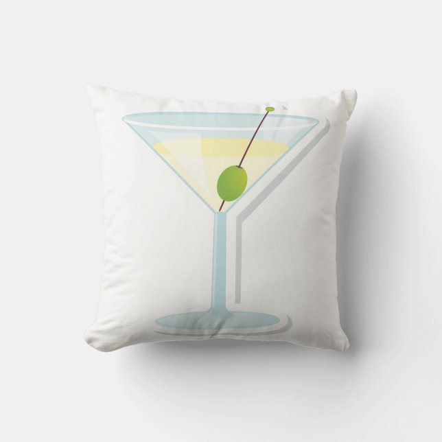 Martini Cocktail Cushion (Front)