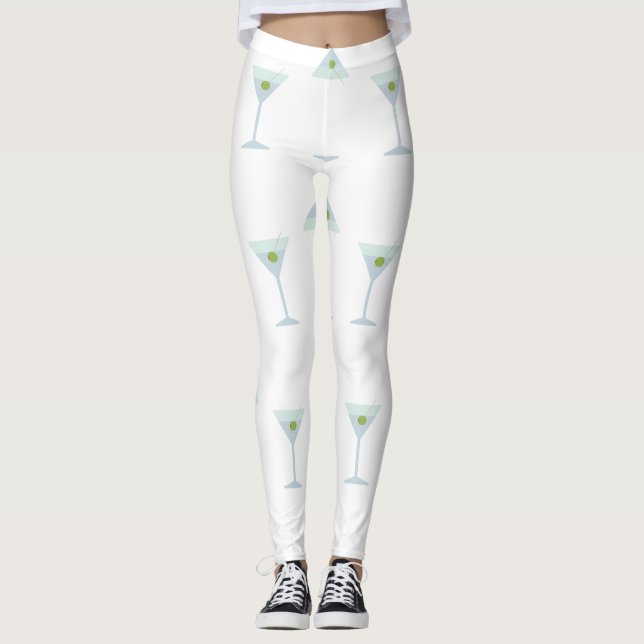 martini cocktail leggings (Front)