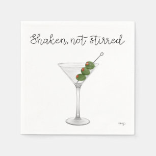 Martini Cocktail Napkins