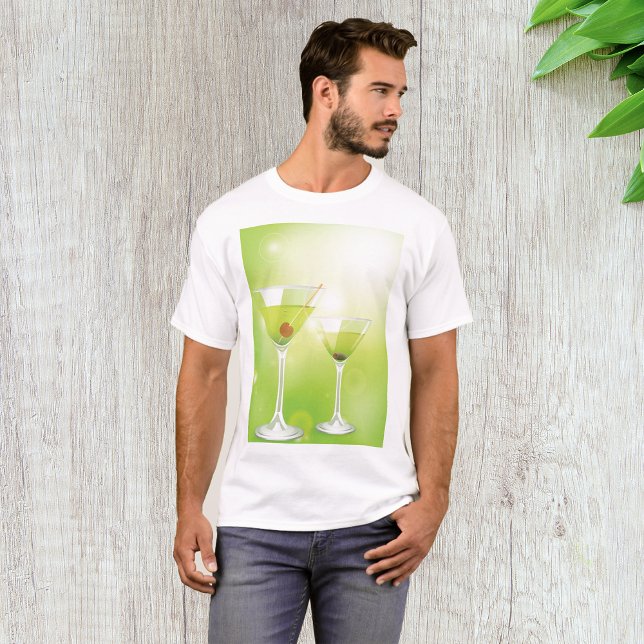 Martini Cocktails Mens T-Shirt (Creator Uploaded)