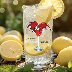Martini Dragon Glass