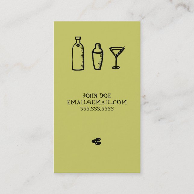Martini Elements Calling Card (Front)