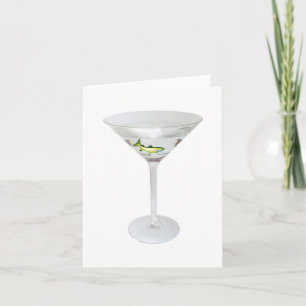 Martini Fish Card