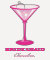 Martini Glass & Ring Bridesmaid Wedding Favour