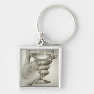 Martini Key Ring