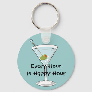 Martini Keychain
