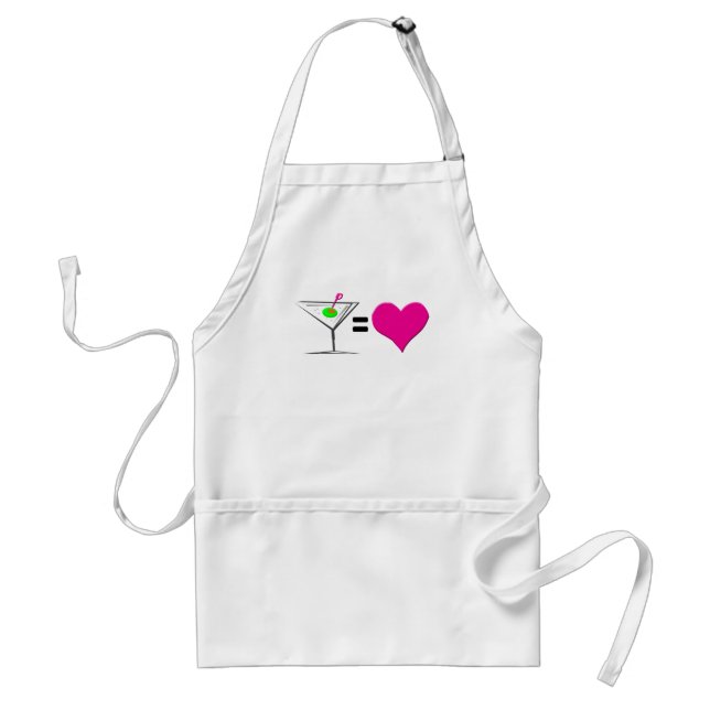 Martini = Love Standard Apron (Front)