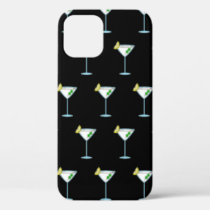 Martini Lovers Cocktail Glass Bartender Alcohol iPhone 12 Case