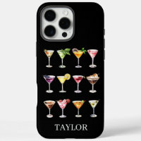 Martini Madness Monogrammed