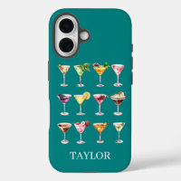 Martini Madness Monogrammed