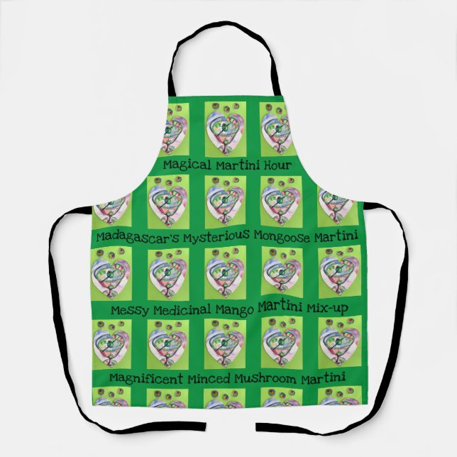 Martini Party Apron (Front)