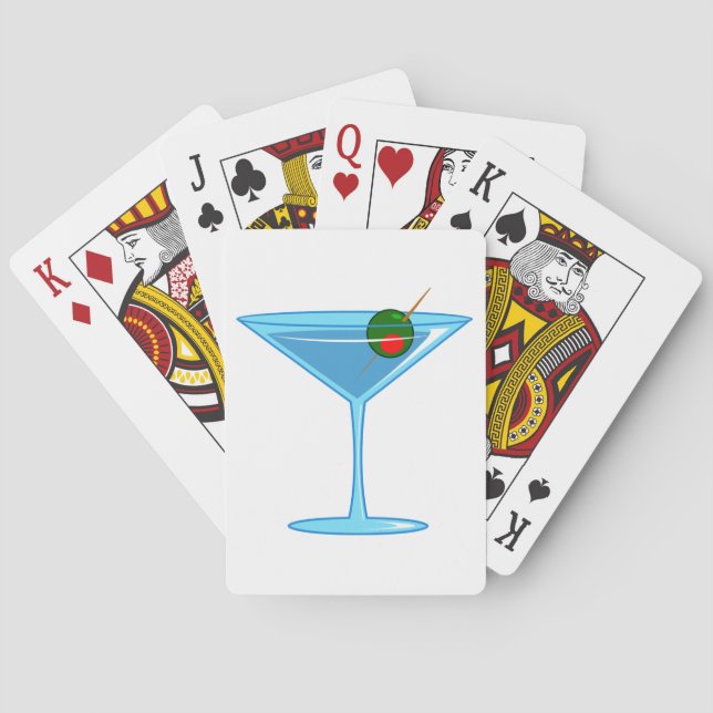 Martini Playing Cards (Back)