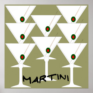 Martini Poster Print