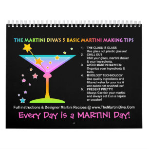 MARTINI RECIPE CALENDAR 2014 - Holidays & Seasonal