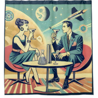 Martini Space Travel Posters Flight Crew
