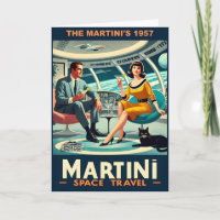 Martini Space Travel Posters The Martini's 1957