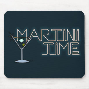 Martini Time Mouse Pad
