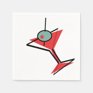 Martini Time Napkin