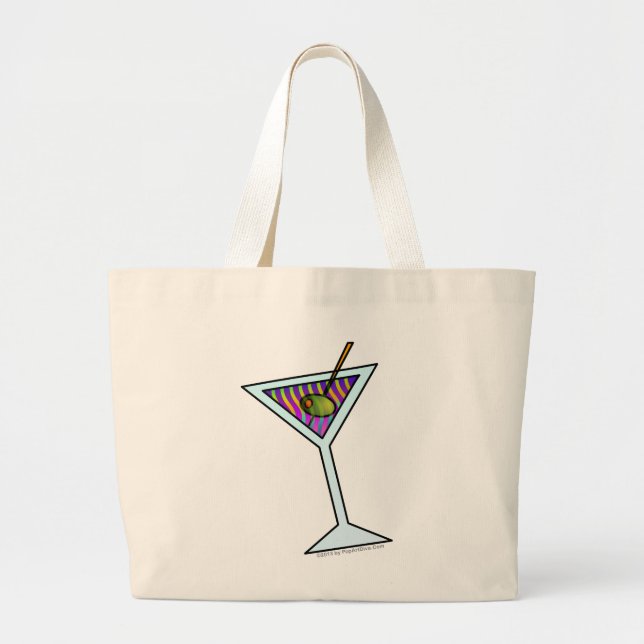 MARTINI TOTES & GROCERY BAGS (Front)