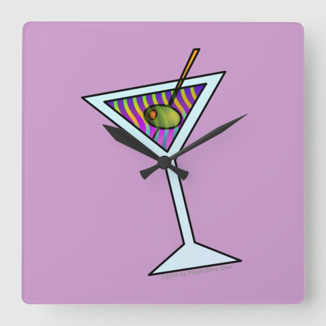 MARTINI WALL CLOCK (Front)