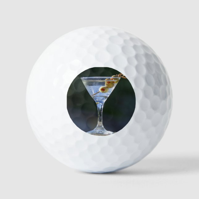 Martini with three olives 2, golf ball (Front)