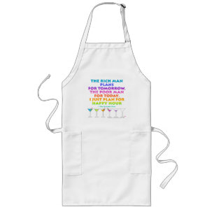 MARTINI ZEN - Plan for Happy Hour Cocktail Apron