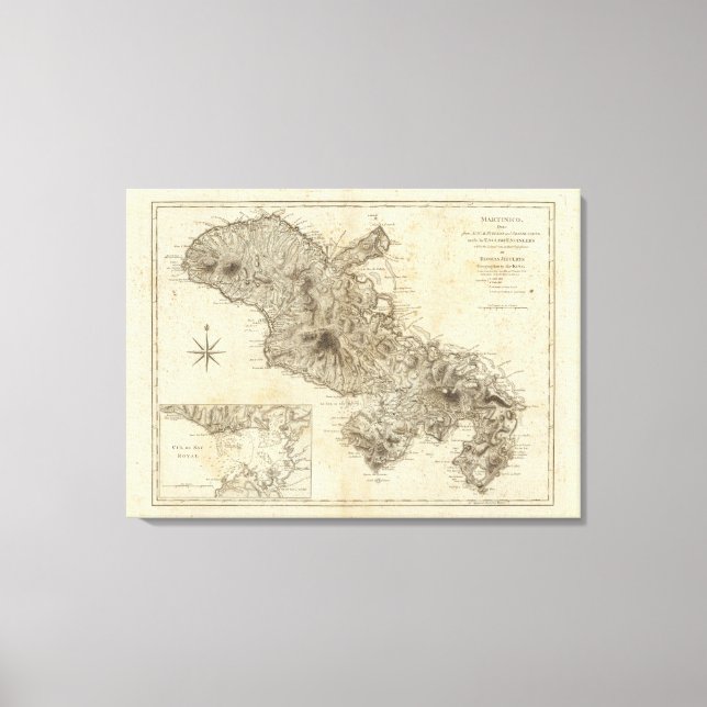 Martinico Canvas Print (Front)