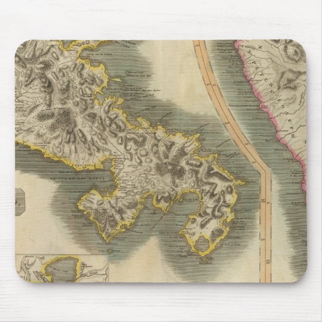 Martinico, Dominica Mouse Pad (Front)