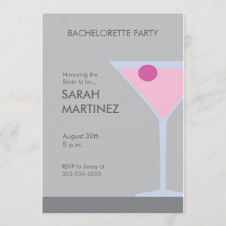 martinipink, Honouring the Bride to be..., Augus.. Invitation