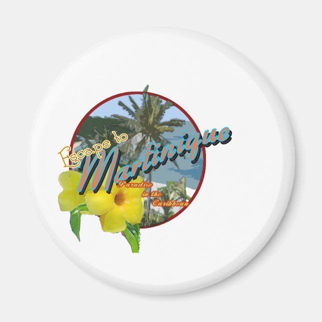 martinique2 magnet (Front)