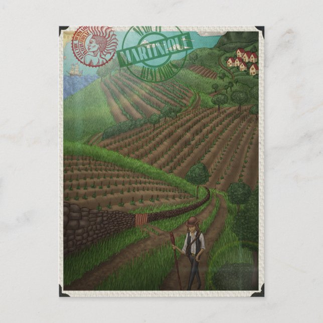 Martinique by Ordovich Postcard (Front)