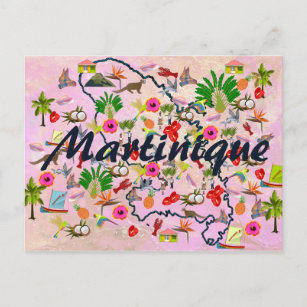 Martinique carte postale postcard