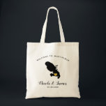 Martinique Destination Wedding Welcome Bag Tote<br><div class="desc">Wedding weekend welcome gift bag for out of town guests to your wedding,  featuring image of Martinique,  with gold heart.  Fill tote with your favourite goodies.</div>