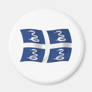 Martinique Flag Magnet