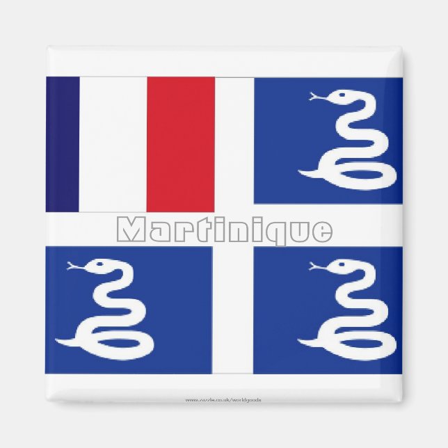 Martinique flag magnet (Front)