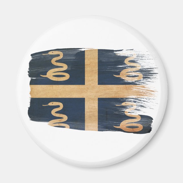 Martinique Flag Magnets (Front)