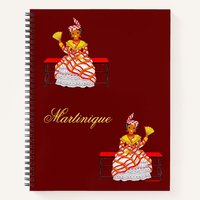 Martinique, France of the Tropics Notebook (Front)