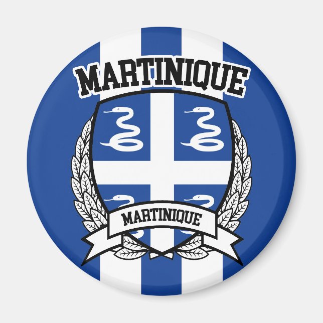 Martinique Magnet (Front)