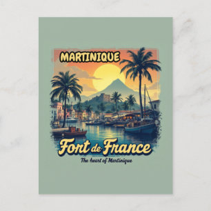 MARTINIQUE POSTCARD