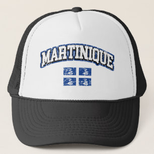Martinique Vintage Flag Trucker Hat