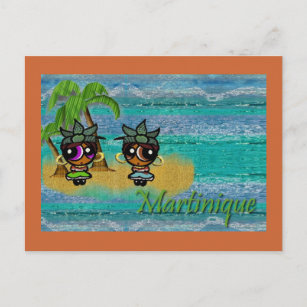 Martinique / Zafè ko sa ki pa la ! Postcard