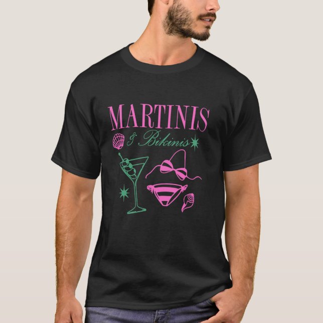 Martinis & Bikinis Apparel T-Shirt (Front)
