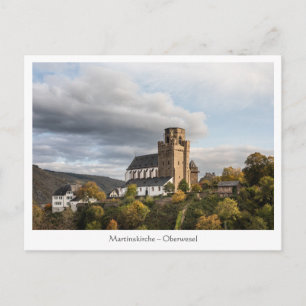 Martinskirche Oberwesel Postcard