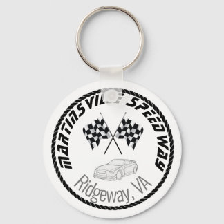 MARTINSVILLE SPEEDWAY - CHECKERD FLAG KEYCHAIN